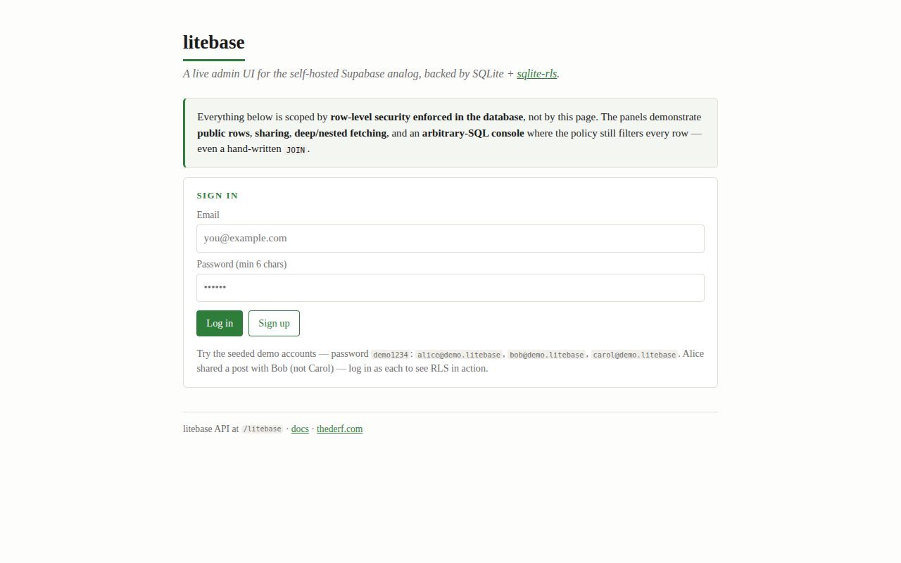 litebase